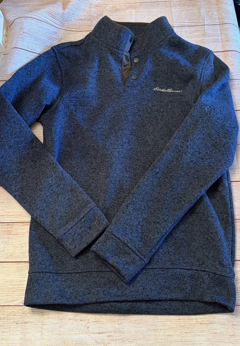 Eddie Bauer Blue Long Sleeve Pullover Sweater Size Small Men’s - Picture 1 of 6